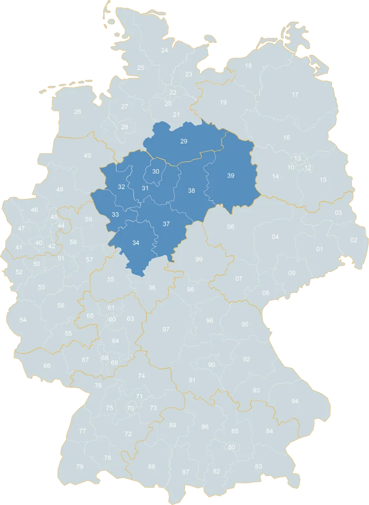 Vertriebsgebiete Neumann GmbH